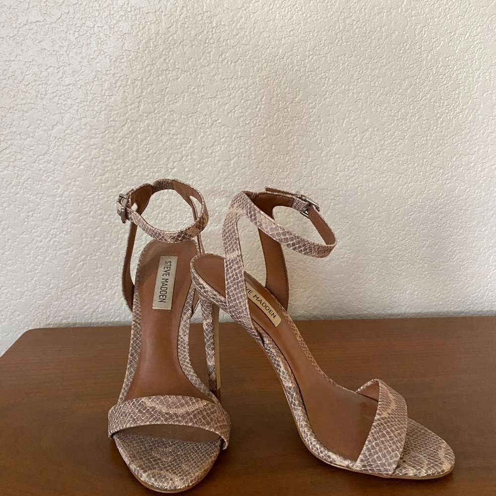 Steve Madden Snake Heels